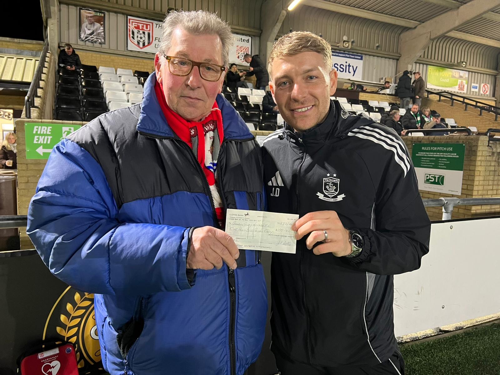 Donation to Connahs Quay Nomads FC March 2026