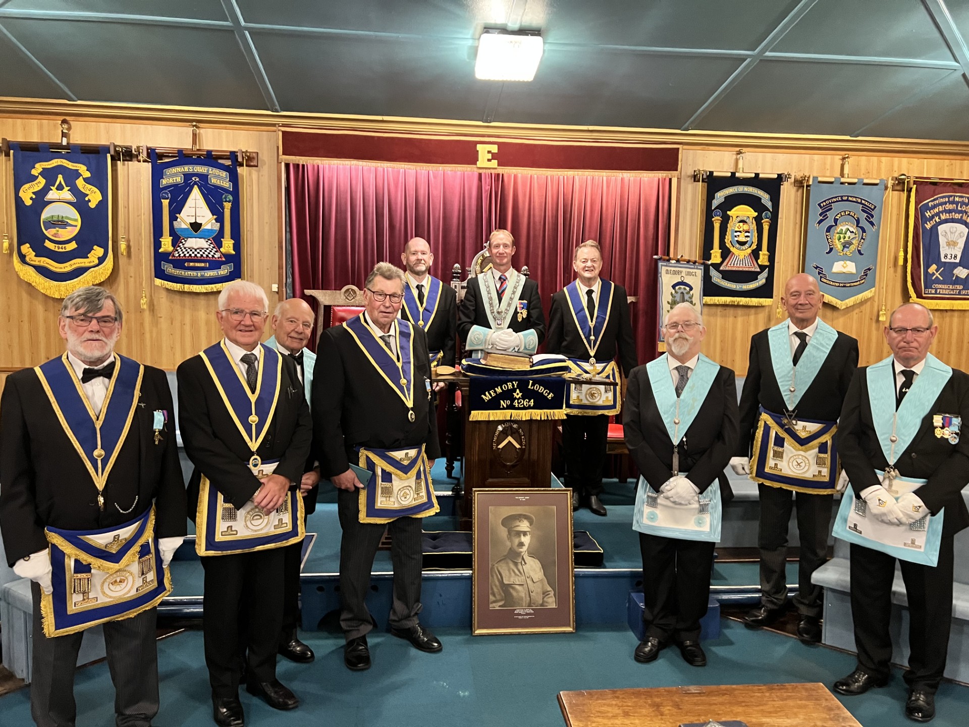 Officers of Memory Lodge 2026-27