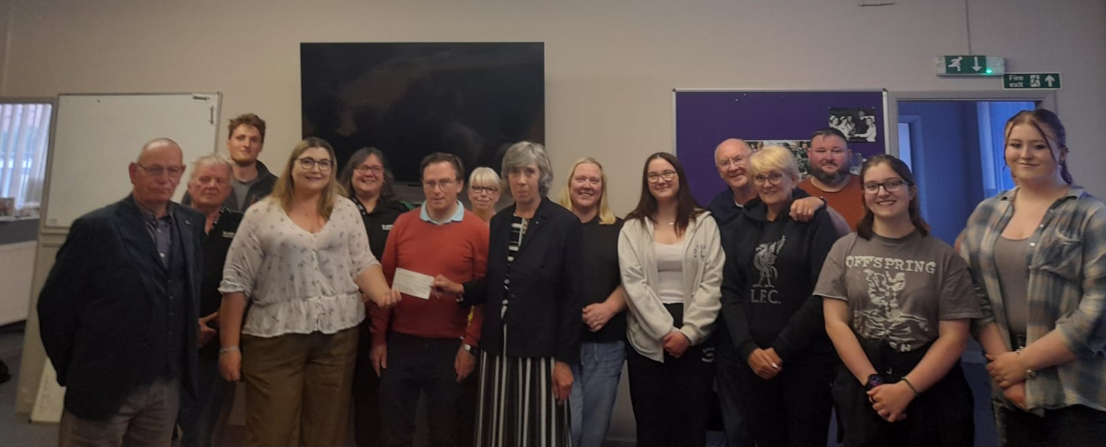 donation to Deeside St Johns Ambulance April 2025